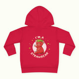 The Strawbear Back Print Hoodie
