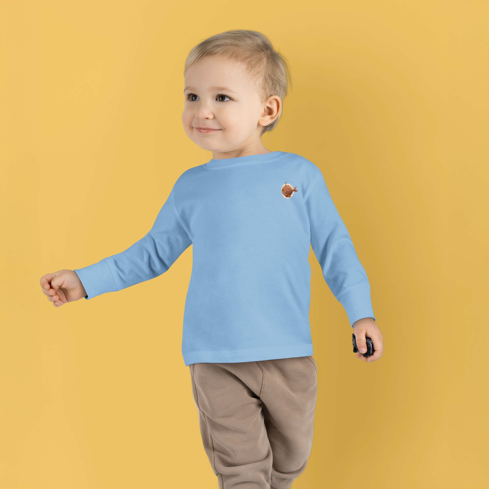 The Whalenut Back Print Long Sleeve