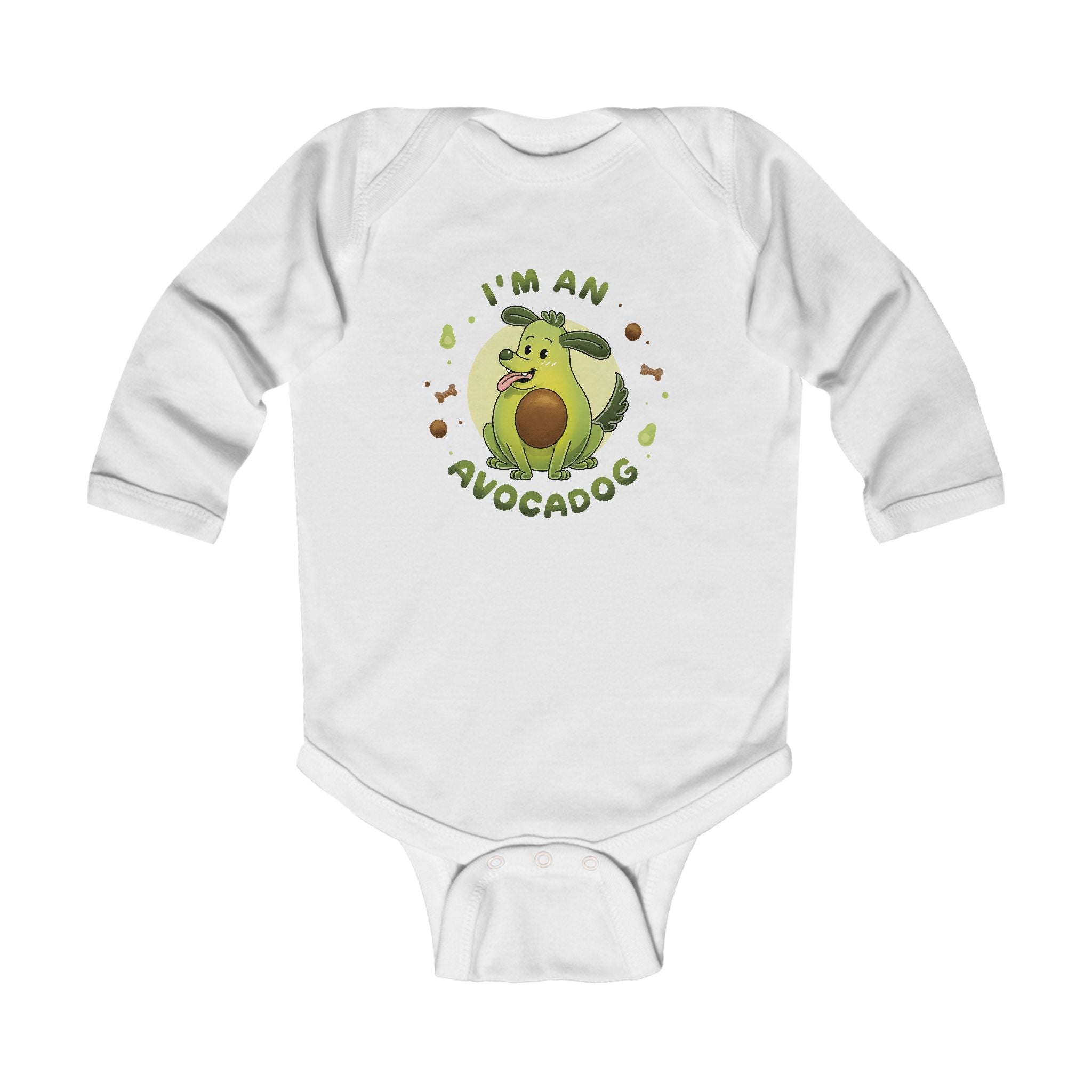 The Avocadog Long Sleeve Bodysuit