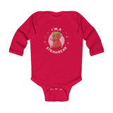 The Strawbear Long Sleeve Bodysuit