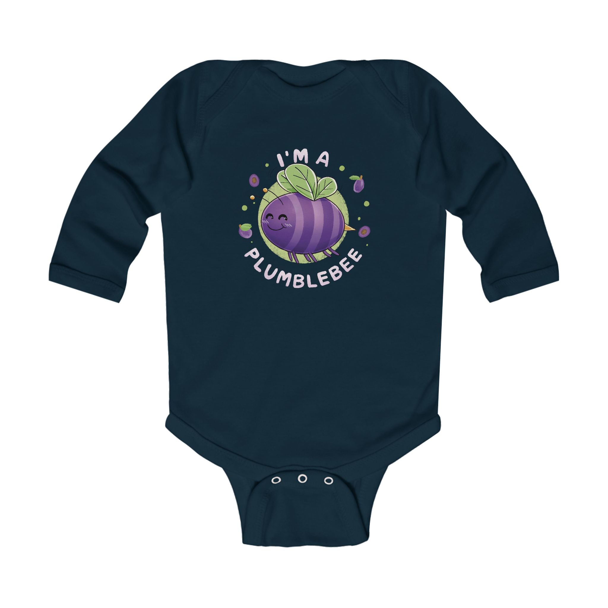 The Plumblebee Long Sleeve Bodysuit