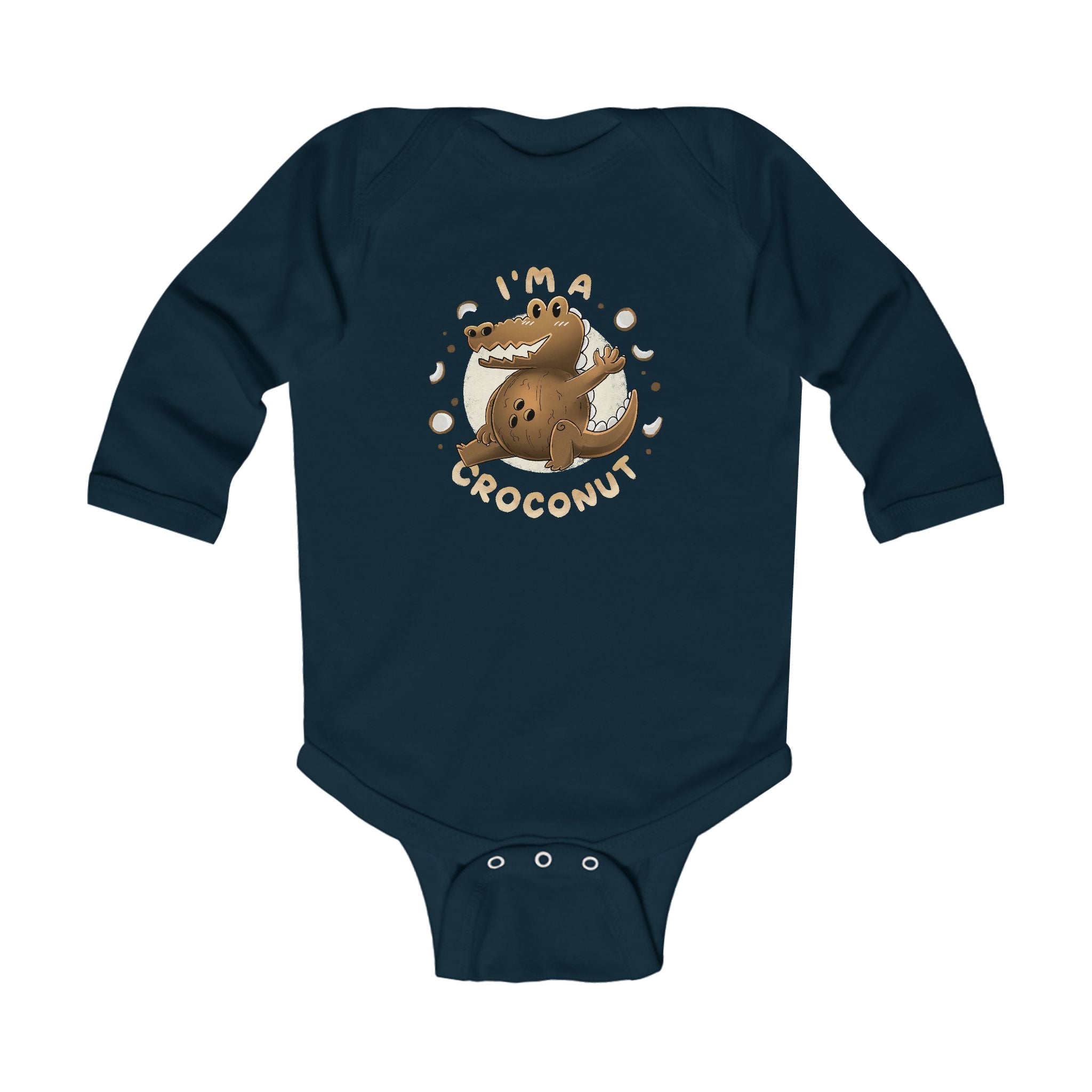 The Croconut Long Sleeve Bodysuit