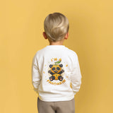 The Pandarin Back Print Long Sleeve