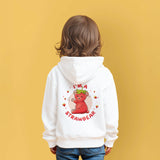 The Strawbear Back Print Hoodie