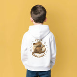 The Croconut Back Print Hoodie