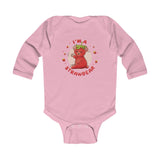 The Strawbear Long Sleeve Bodysuit