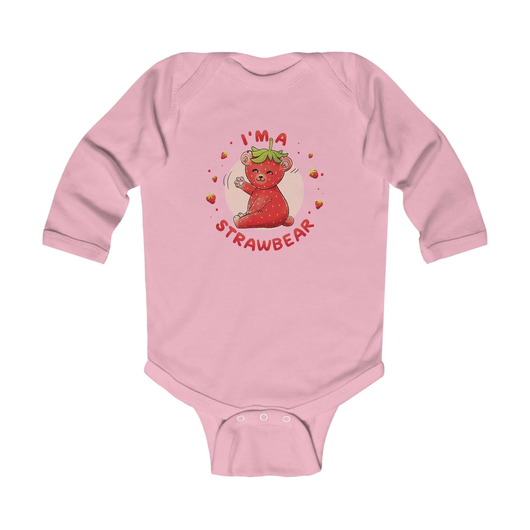 The Strawbear Long Sleeve Bodysuit