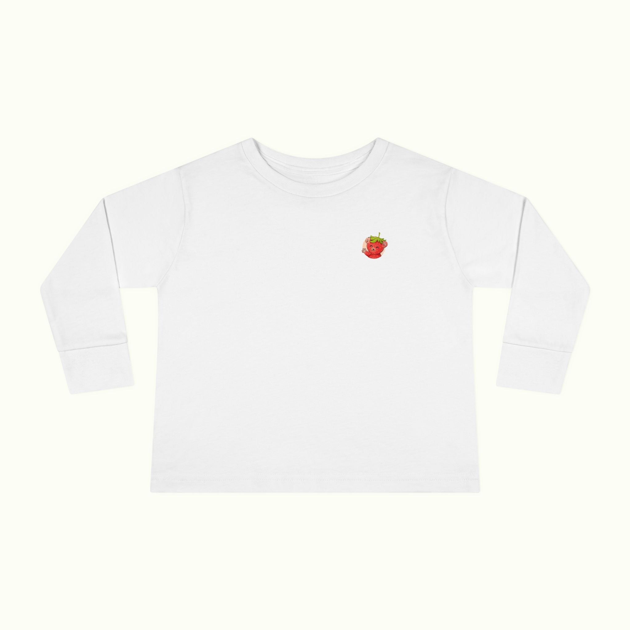 The Strawbear Back Print Long Sleeve