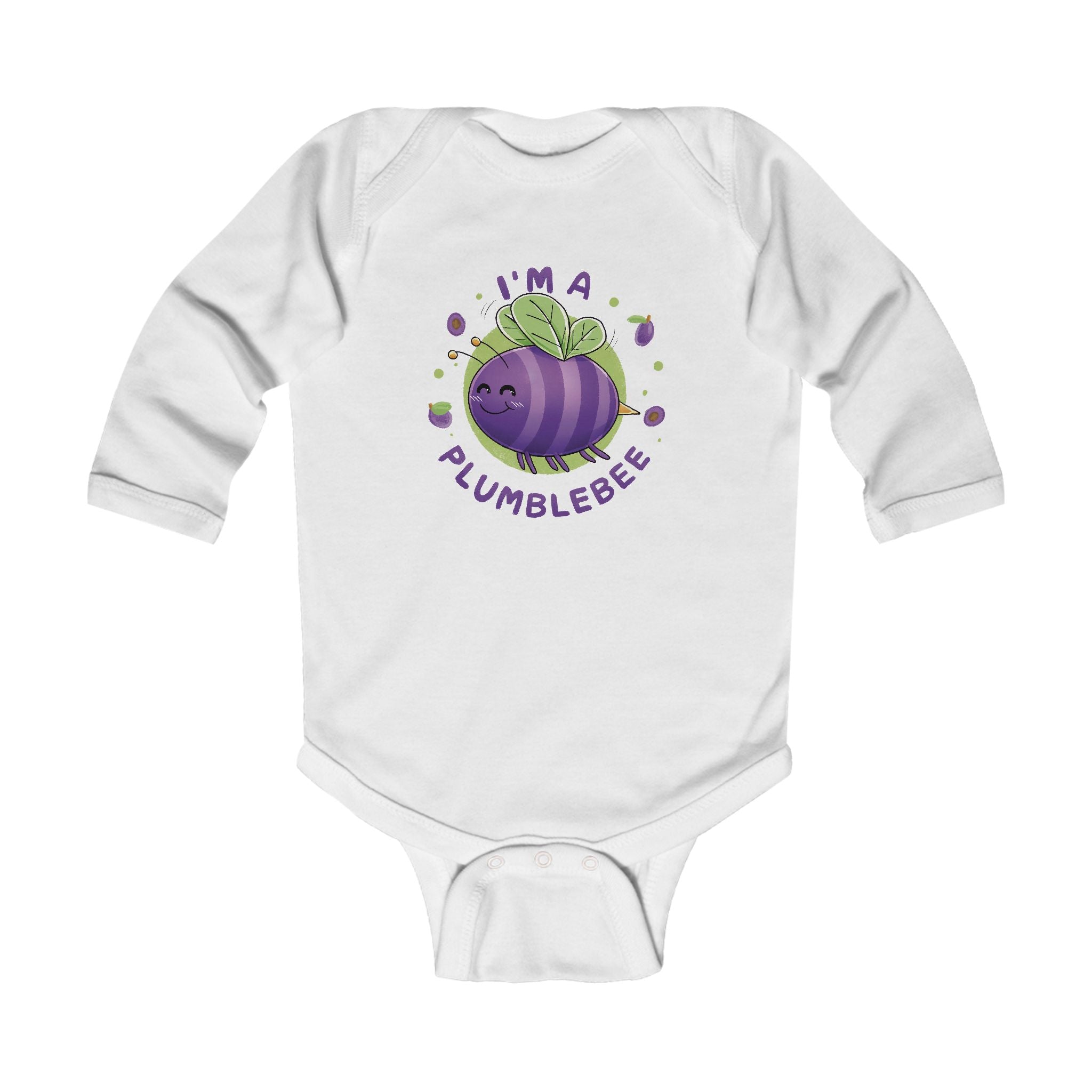 The Plumblebee Long Sleeve Bodysuit