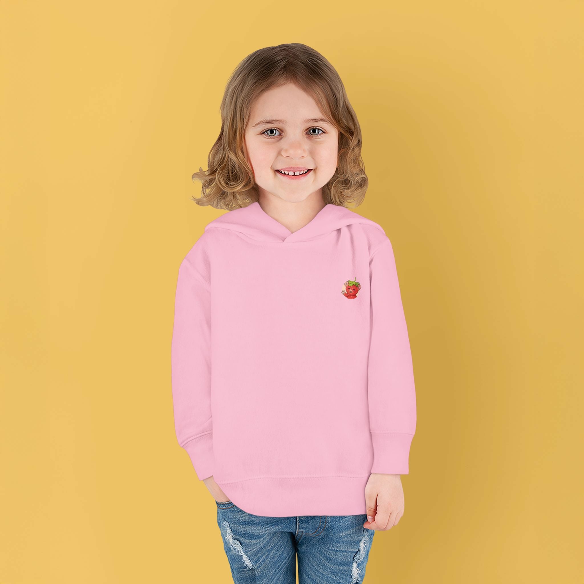 The Strawbear Back Print Hoodie