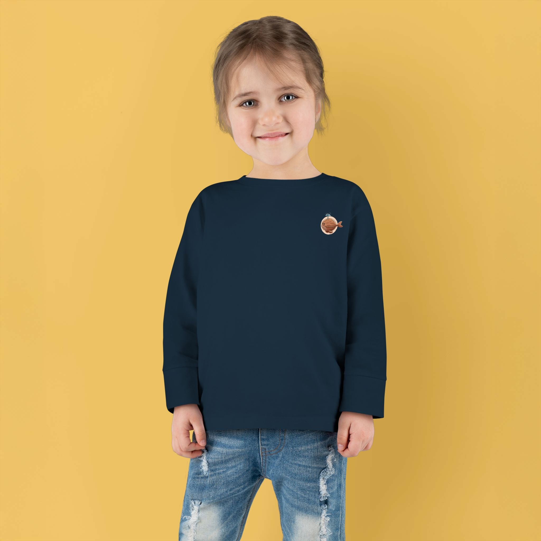 The Whalenut Back Print Long Sleeve