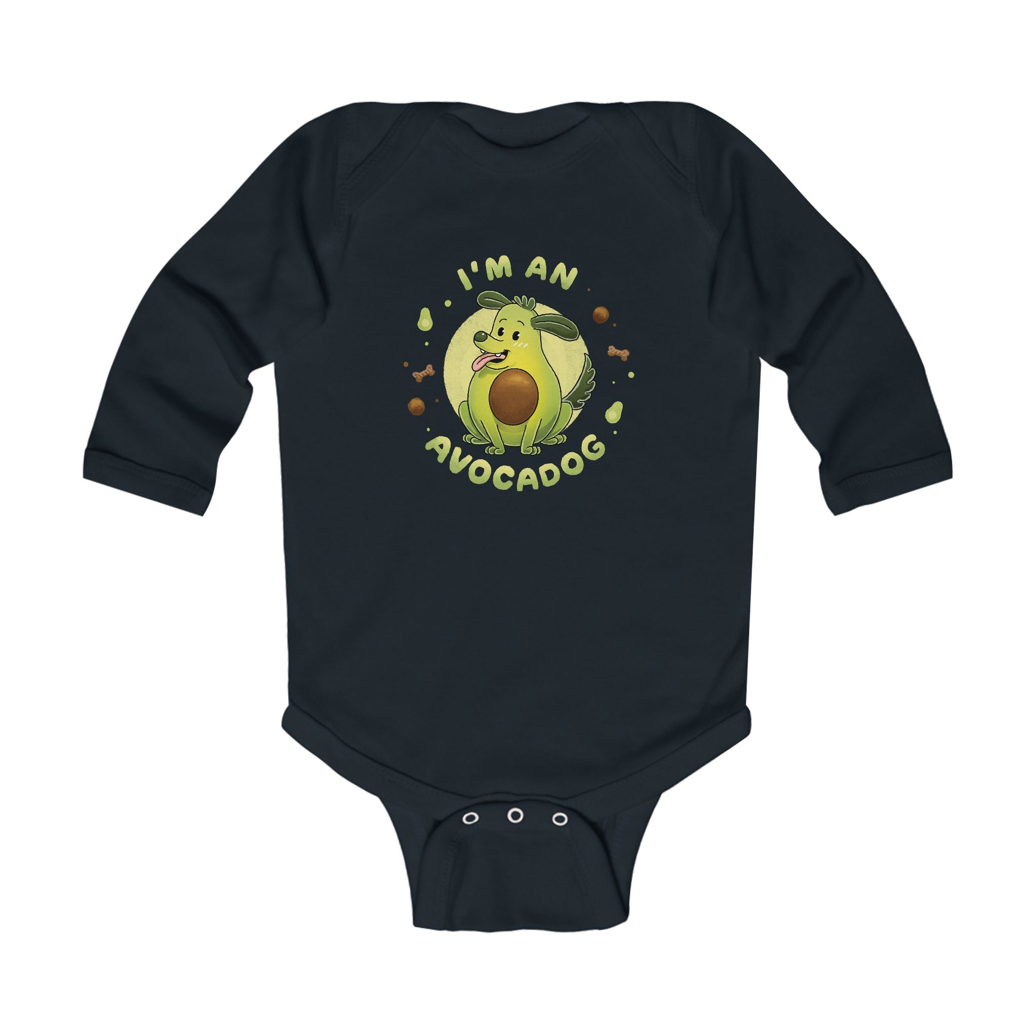 The Avocadog Long Sleeve Bodysuit