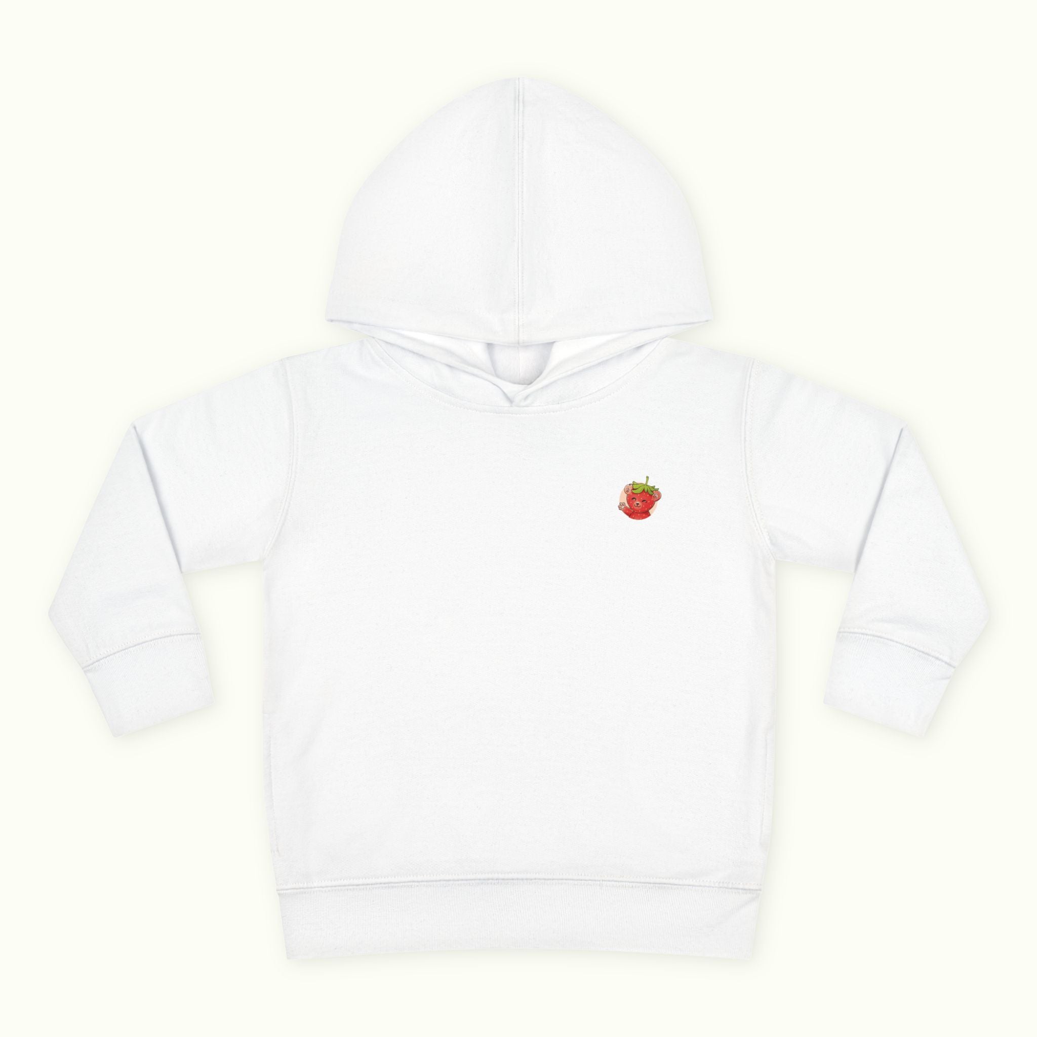 The Strawbear Back Print Hoodie